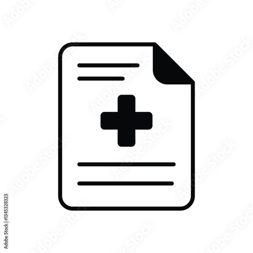 med records Vector icon