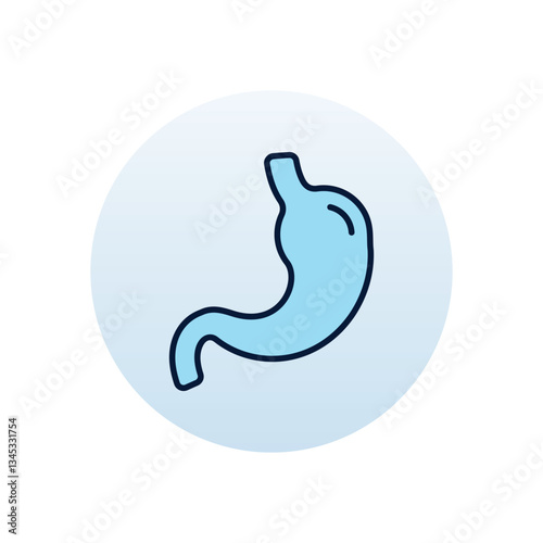 stomach Vector icon