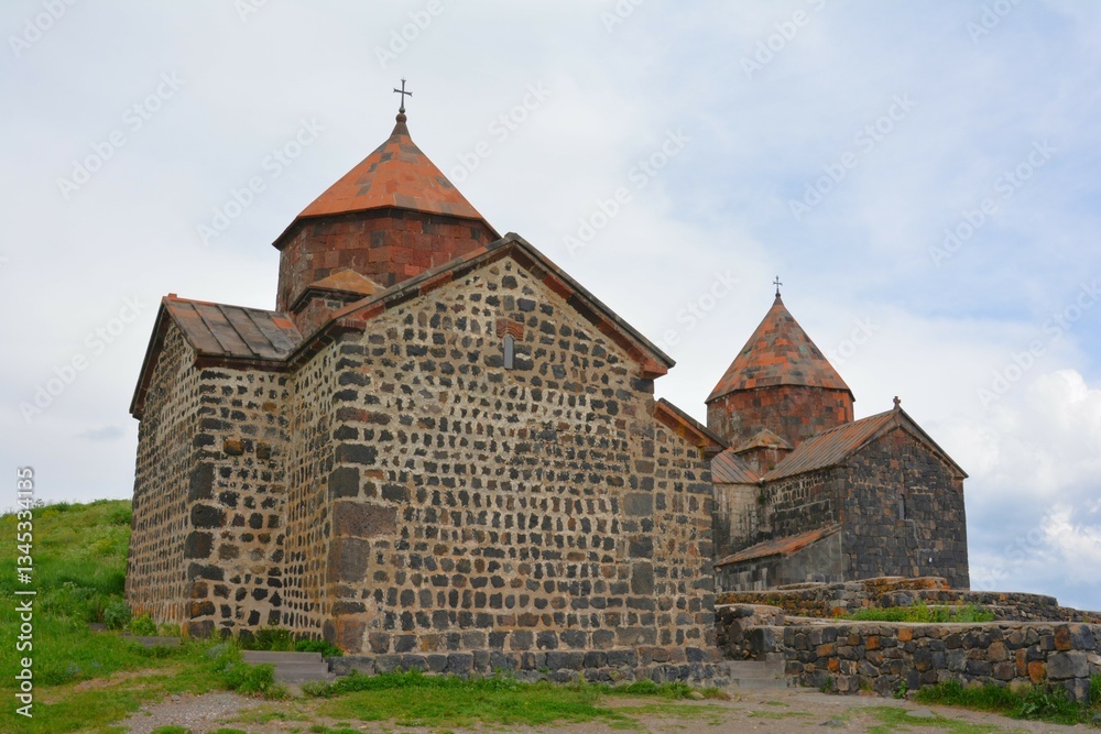 Fototapeta premium アルメニアのセヴァン修道院