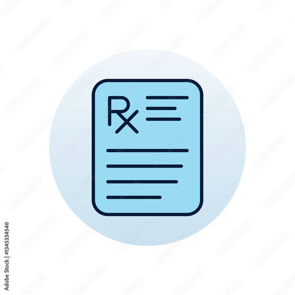Medical Record Vector icon Medical Record Vector icon