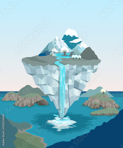 浮島と諸島