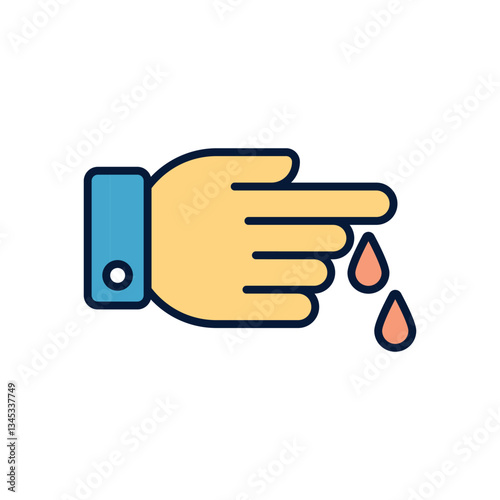 blood test Vector icon