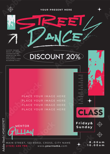 Street Dance Class Flyer