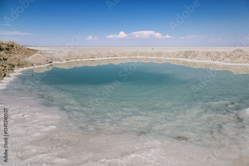 Bonneville Salt Flat in Utah