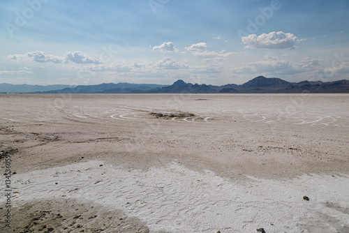 Bonneville Salt Flat in Utah