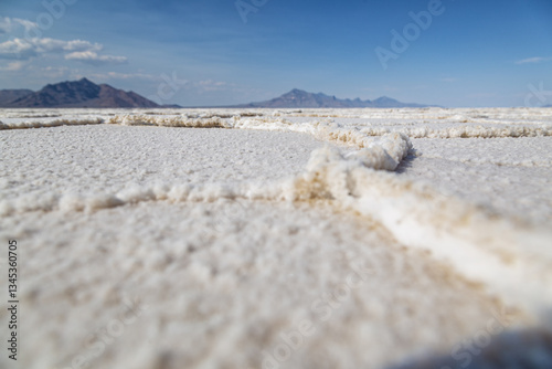 Bonneville Salt Flat in Utah