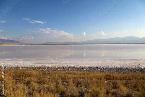 Bonneville Salt Flat in Utah