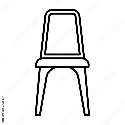 chair outline icon