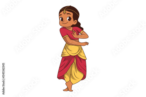 Indian Kids Characters Dancing