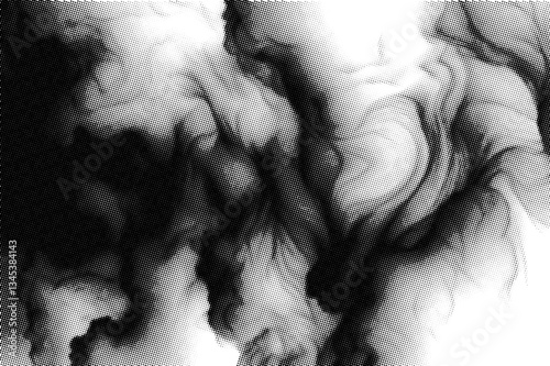 ABSTRACT HALFTONE AND DOT BACKGROUND TEMPLATE FOR POSTER