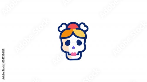Catrina Animated Alpha Icons loop