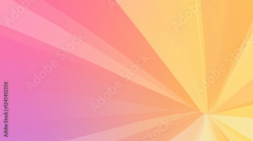 Abstract Pink and Yellow Burst Background