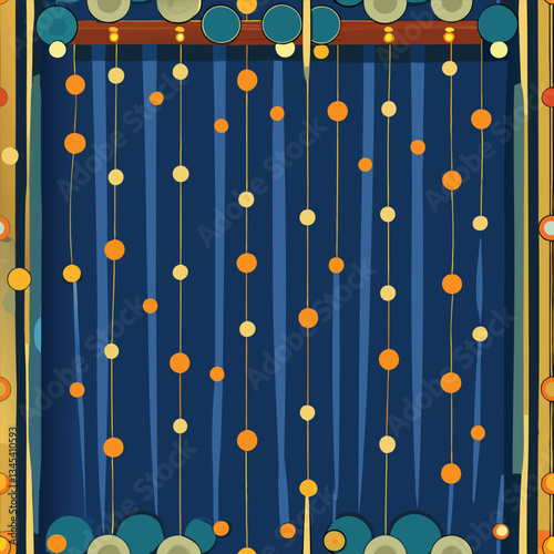 Illuminate Your Space with Elegant Curtains Adorned with Lights