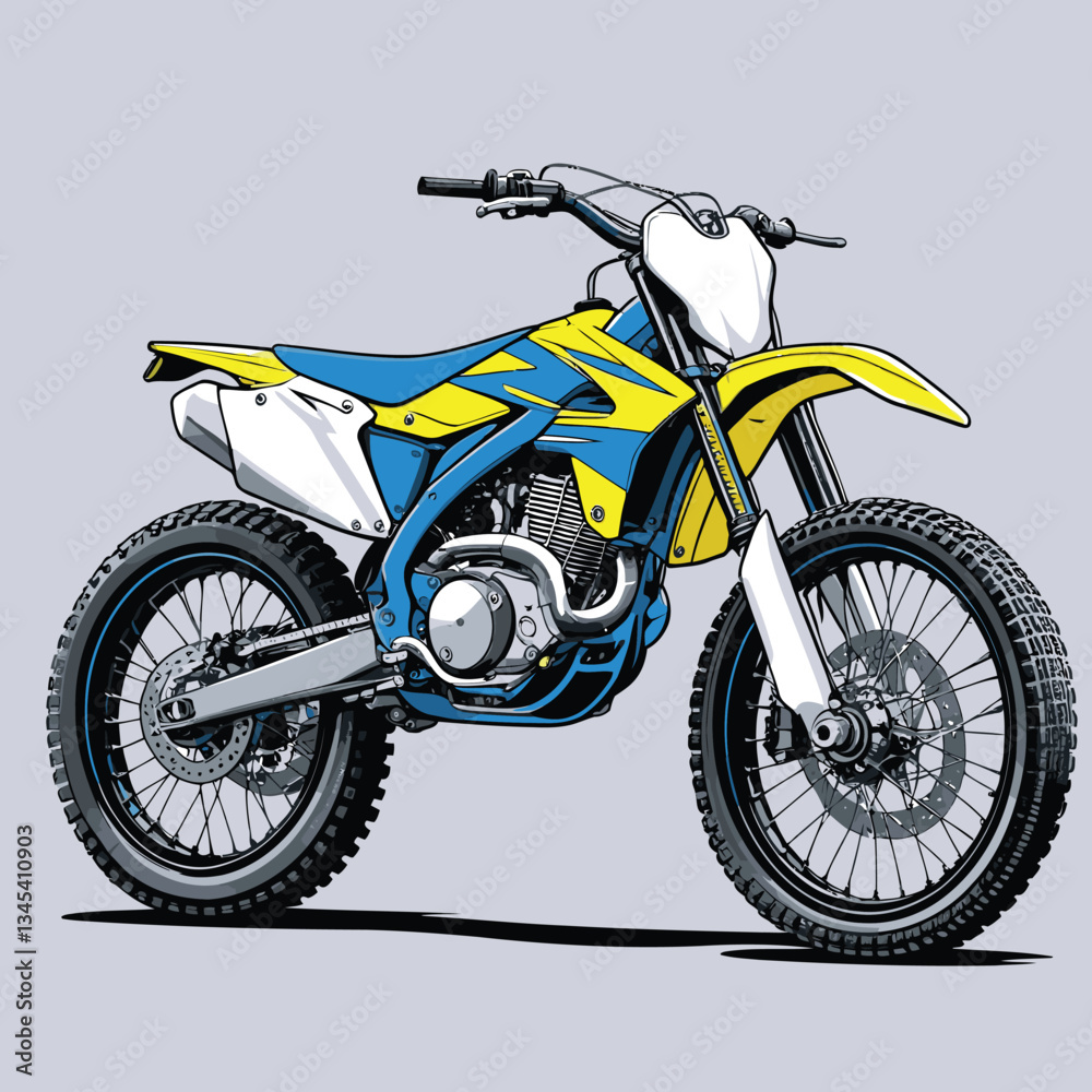 Fototapeta premium motorcross vector for graphic design