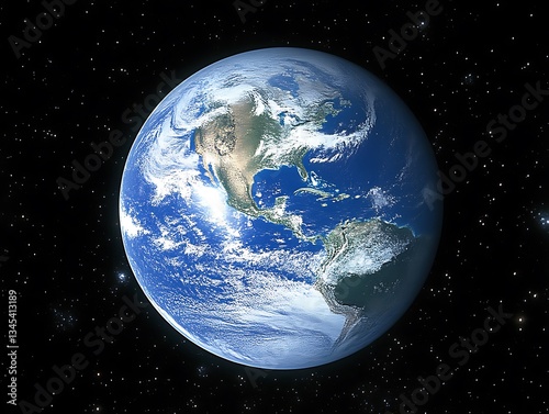 Earth Planet for Space, Global View.