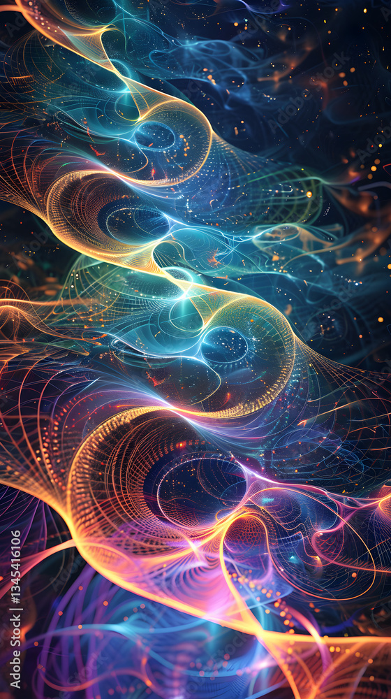 Vibrational Frequency Visualized: A Quantum Physics Rendering of Wave-Particle Dynamics