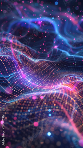 Vibrational Frequency Visualized: A Quantum Physics Rendering of Wave-Particle Dynamics