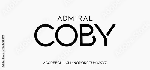 Typography urban style alphabet fonts for fashion, sport, technology, digital, movie, logo design, vector illustration, uppercase 