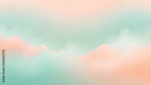 Serene Pastel Dreams Nature, Emotions, Abstract Art
