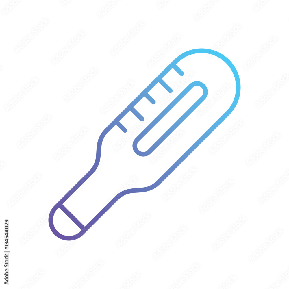 Fototapeta premium thermometer Vector icon