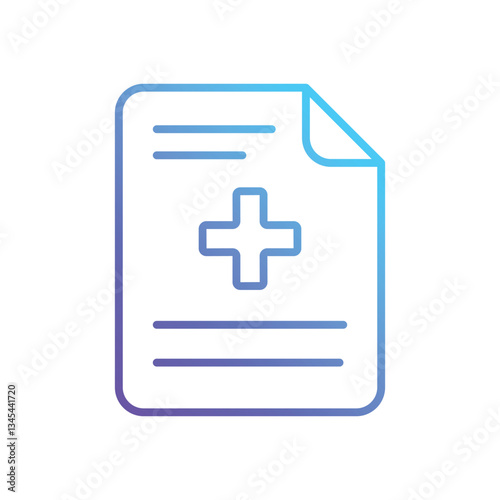 med records Vector icon