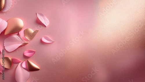 pink rose gold tone abstract texture and gradients shadow for vanlentine background