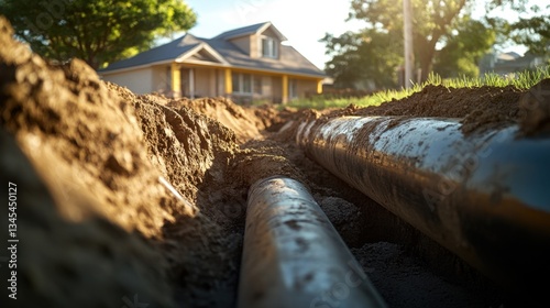 Underground Pipelines Installation Project