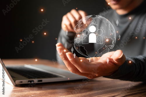 HR Human resources are the group of people who make up the workforce of a business, industrial or economic organization.