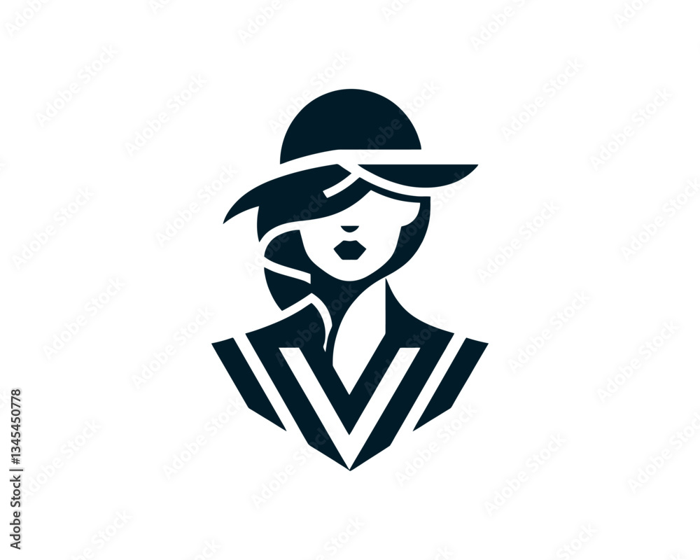 Beautiful Fashion girl vector icon illustration. Women's logo design concept for fashion, massage, magazines, cosmetics, and beauty salons. Beautiful Fashion girl vector icon illustration. Women's logo design concept for fashion, massage, magazines, cosmetics, and beauty salons.