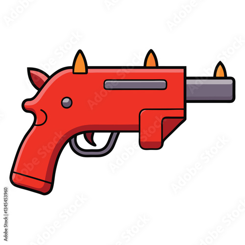 Chiappa Rhino gun , police weapon vector design, military vector design illustration.