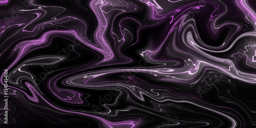 Abstract black and pink liquid marble texture background. abstract shiny vivid red silky wavy swirl. Abstract pink acrylic pours fluid marble surface design. Beautiful fluid abstract paint bg.