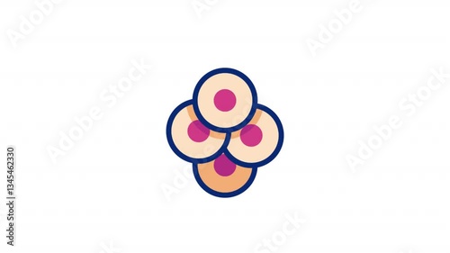 Eggs Animated Alpha Icons loop