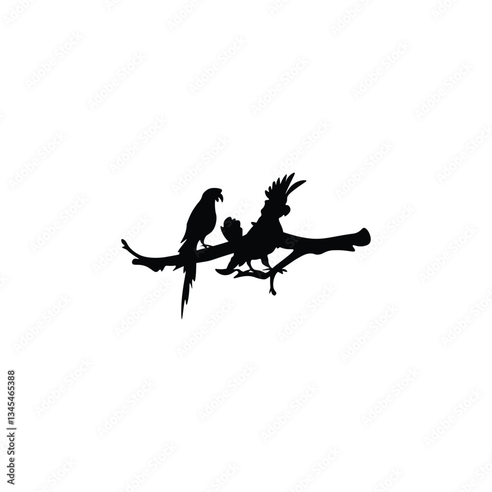 Fototapeta premium Bird silhouette