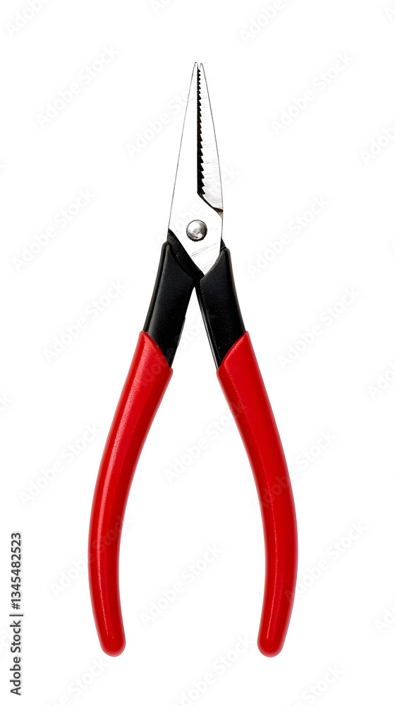 Isolated Transparent Background Photo of Red and Black Pliers a Versatile Hand Tool for Repair Gripping Cutting and Precision Work in Metal Steel Mechanic Construction Industry Isolated Transparent Background Photo of Red and Black Pliers a Versatile Hand Tool for Repair Gripping Cutting and Precision Work in Metal Steel Mechanic Construction Industry