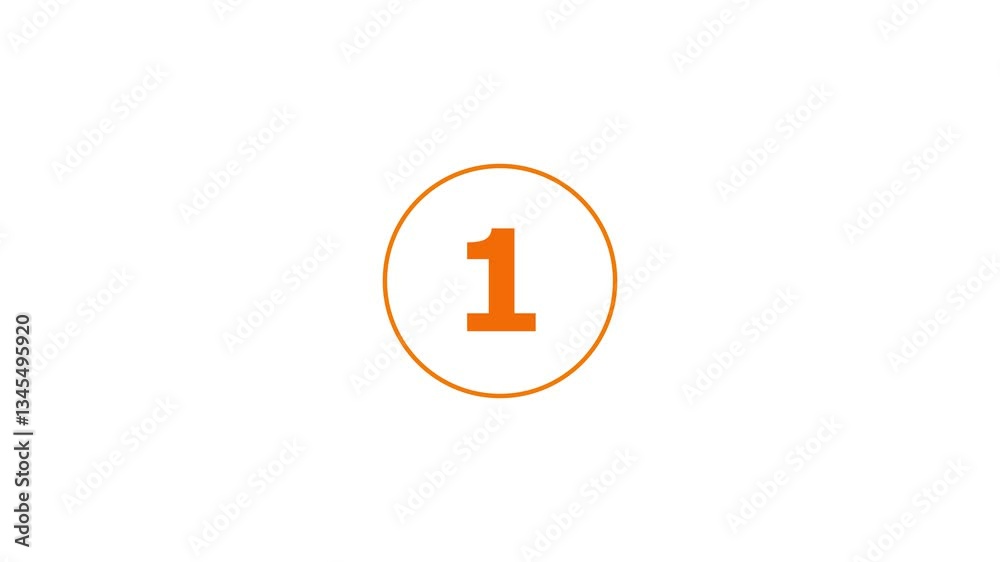 5-0 seconds clock countdown 4k animation with black color on a green screen. 5-0 seconds clock countdown 4k animation with black color on a green screen.