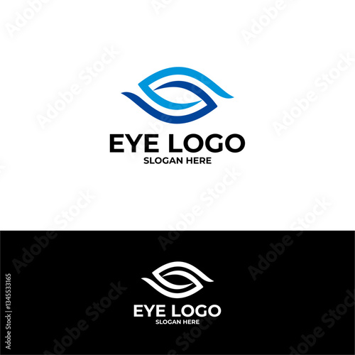 vector eye elegant logo image