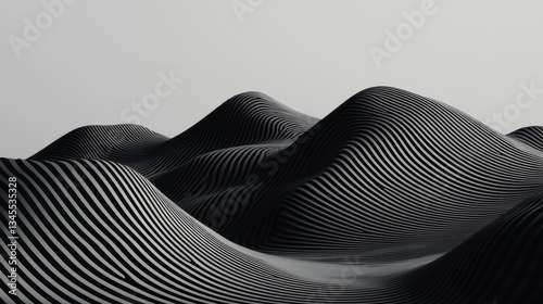 Smooth white gradient with minimal wave patterns and a clean business concept.