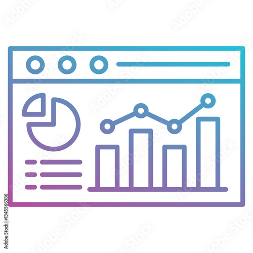 dashboard icon element for design