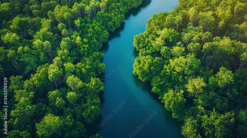 Exploring serene river landscapes surrounded by lush forests aerial view nature photography tranquil environment Exploring serene river landscapes surrounded by lush forests aerial view nature photography tranquil environment
