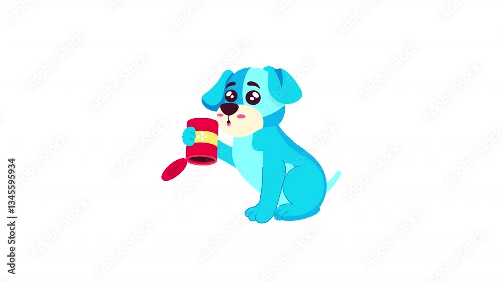 Hungry Puppy Animation Hungry Puppy Animation