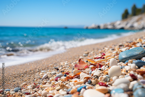 beach views capture constant movement of tides and waves, as well as timeless allure of shoreline