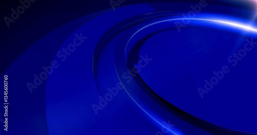 abstract blue background, news background in the form of a blue ring