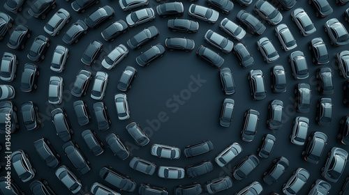 Spiral of Modern Cars: A me...
