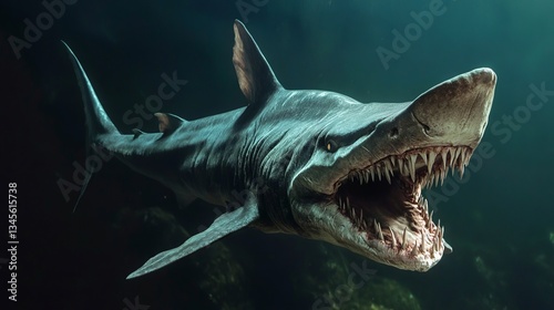 Generic Goblin Shark Scene Jaws Deep Extending Monstrous