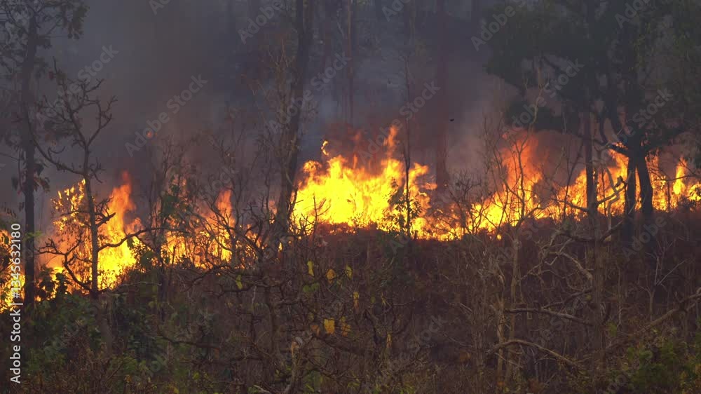 Wildfires release carbon dioxide (CO2) emissions and other greenhouse gases (GHG) that contribute to climate change. Wildfires release carbon dioxide (CO2) emissions and other greenhouse gases (GHG) that contribute to climate change.