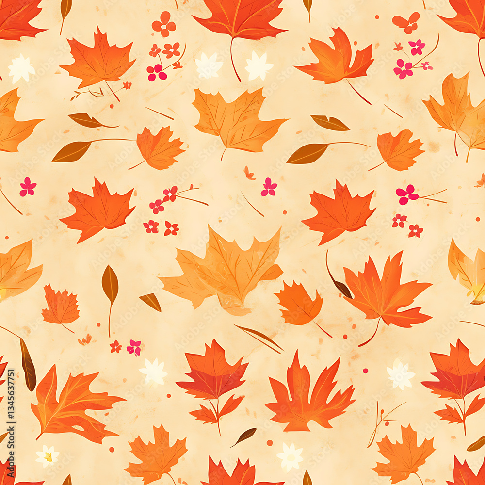 Creative 2D Doodle seamless pattern Floral or flower Illustrations Creative 2D Doodle seamless pattern Floral or flower Illustrations
