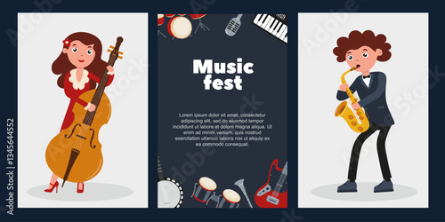 Music festival attracts talented musicians showcasing their skills and creativity