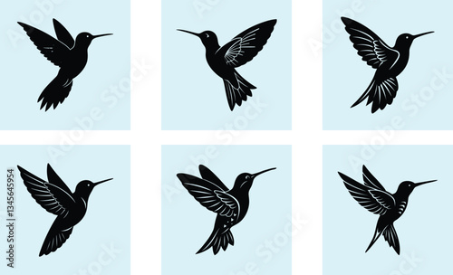Hummingbird Silhouette vector