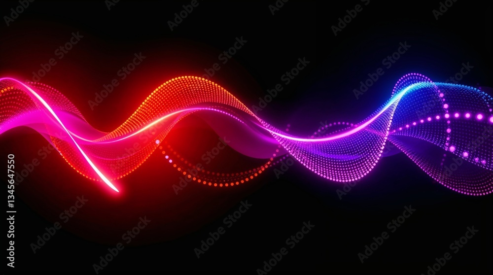 Abstract background of modern tech gradient waves in blue and pink hues, technology Abstract background of modern tech gradient waves in blue and pink hues, technology
