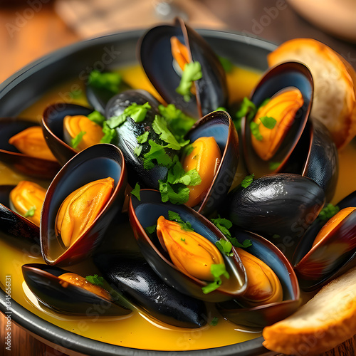 mussels in a bowl